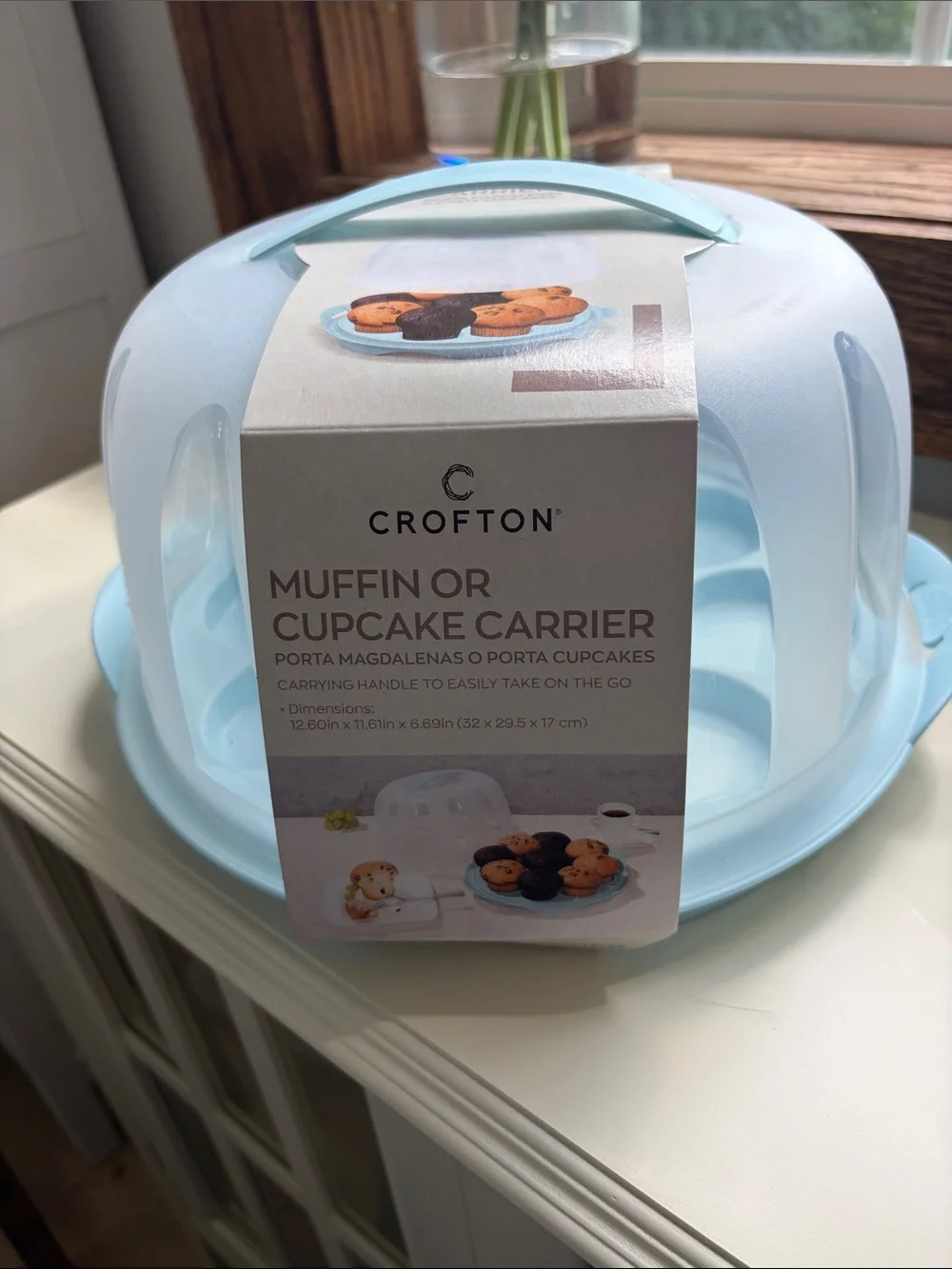 Crofton Light Blue Cupcake and Muffin Carrier